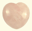 rose quartz hearts (medium)
