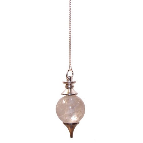 Rock Quartz Sphere Pendulum