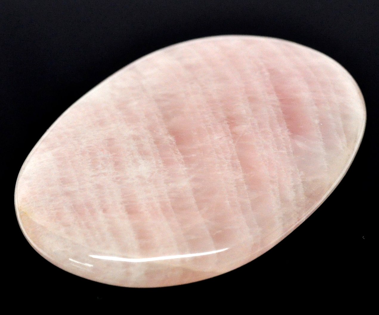 Rose Quartz Palm Stone