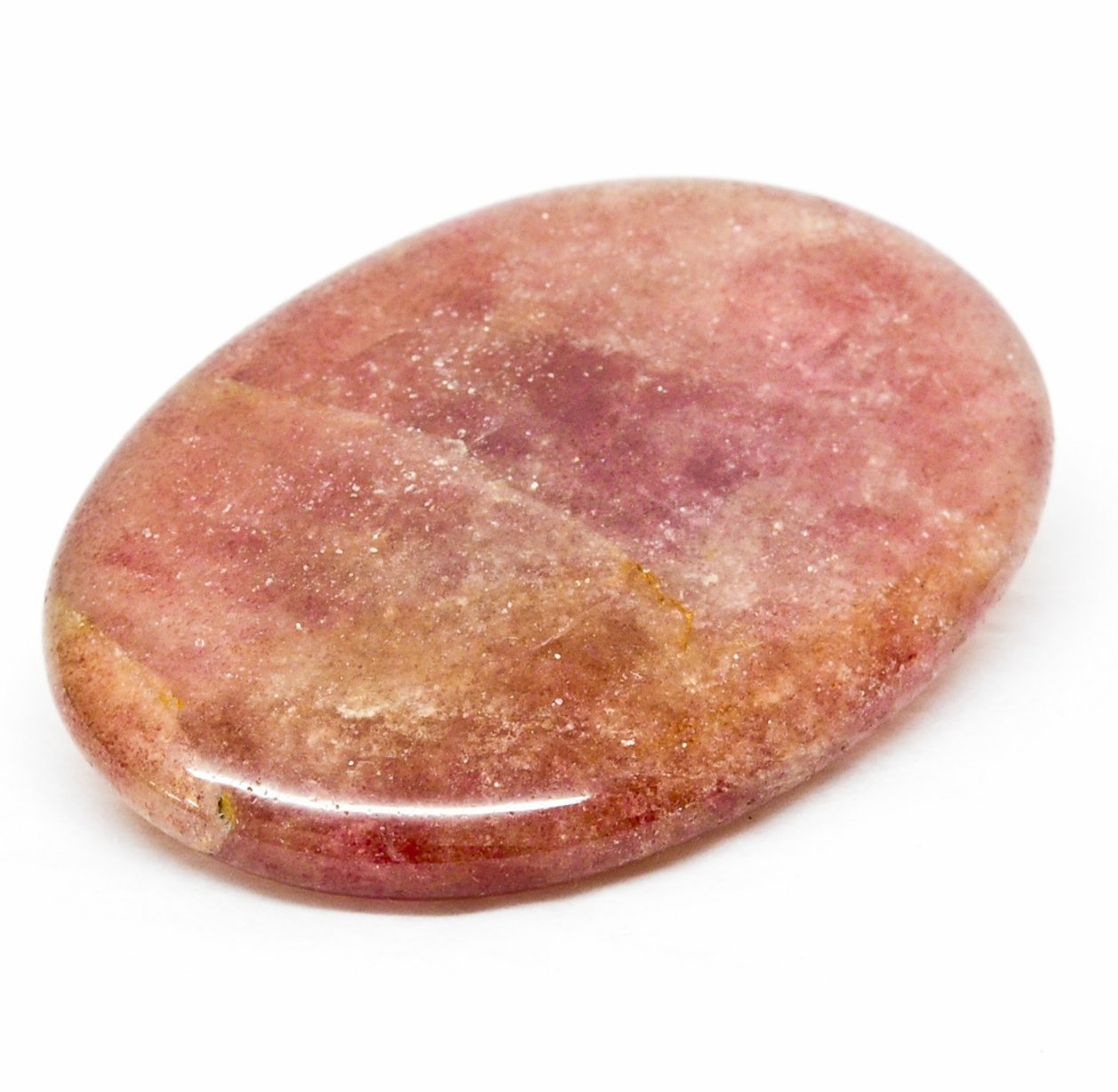 Strawberry Quartz Palm Stone