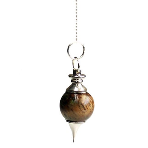 Tiger Eye Sphere Pendulum