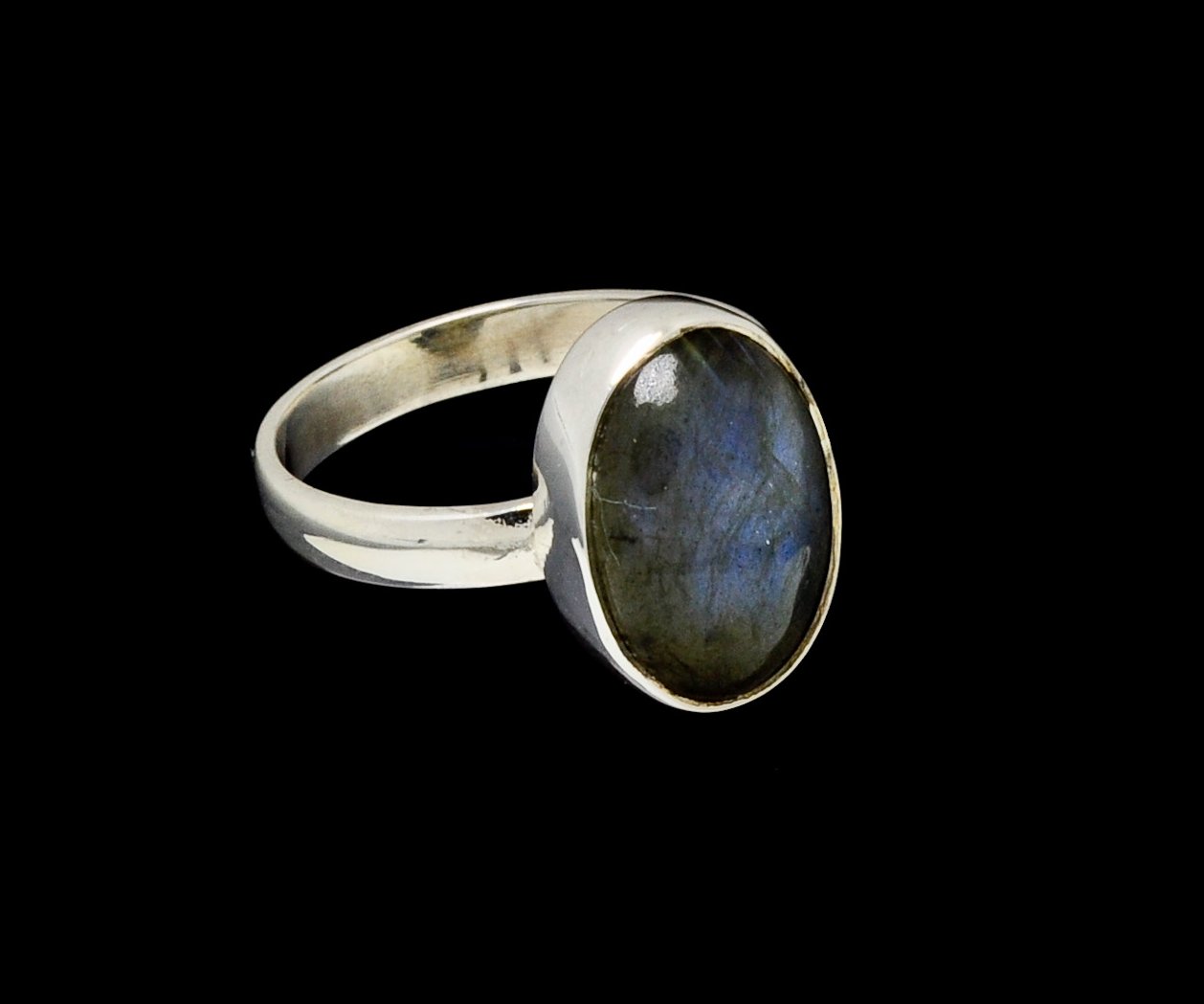 Labradorite Ring Oval
